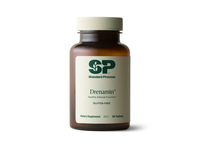 Drenamin 90-tablet bottle