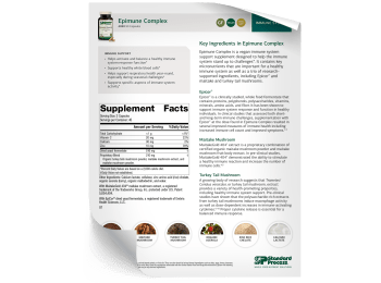 Epimune Complex Fact Sheet-Spanish
