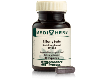 Bilberry Forte product packaging