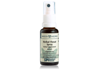 Herbal Throat Spray Phytosynergist® product packaging
