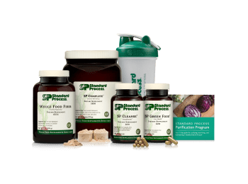 Purification Product Kit with SP Complete® and Whole Food Fiber product packaging