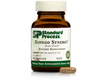 Ginkgo Synergy® product packaging