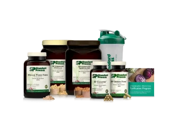 Purification Product Kit with SP Complete® Chocolate, SP Complete® Vanilla & Whole Food Fiber product packaging